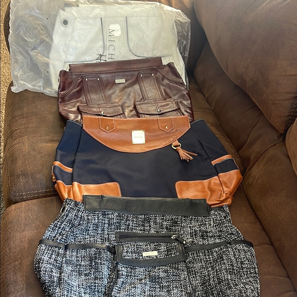 Michele Black and Brown bags with Elegant Design does not include the bag